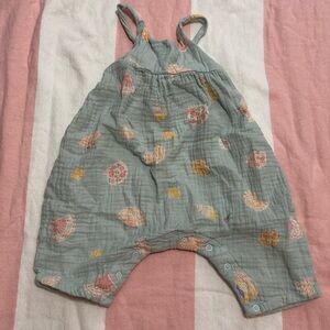 Angel Dear - 3-6 Month - Seashell and Flower Romper